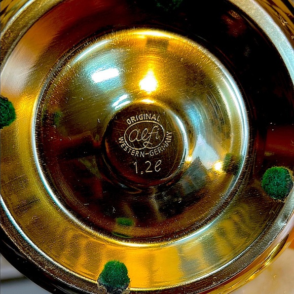 Vintage MCM Alfi Gold Finish Coffee Carafe – 1.2L Vacuum Seal - Picture 9 of 12